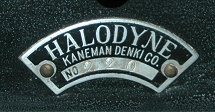 Halodyne受信機のラベル