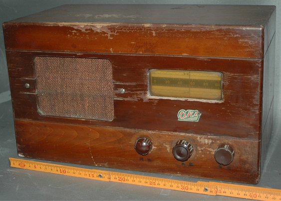 終戦直後の普及型ラジオ受信機